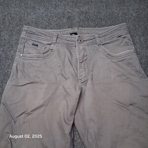 Kuhl Revolt Sweat Pant Comfort Pants Mens Size 34x30 Gray Straight Leg